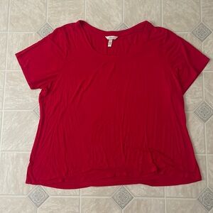 Soma Red Short Sleeve Tee
